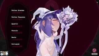 BUILDING A MUSCULAR SEXY MILF WITCH - porn video