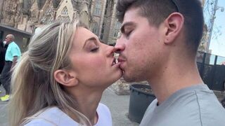 First Creampie in Barcelona - porn video