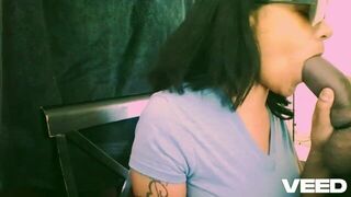 BEST BIG BLACK DICK BLOW JOB BBC IN THE WORLD - porn video