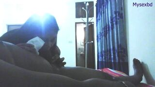 My housewife sex partner cheats with her husband - porn video