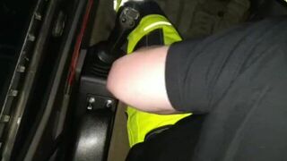Horny slutsky excavator Driver by Work - porn video