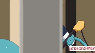 Gumball mom Hentai Animation - porn video